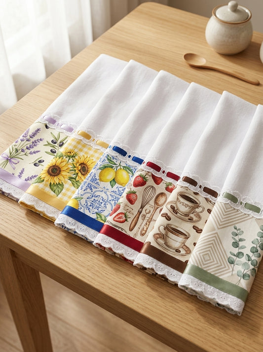Pano Estampado: Lavandas Provençais